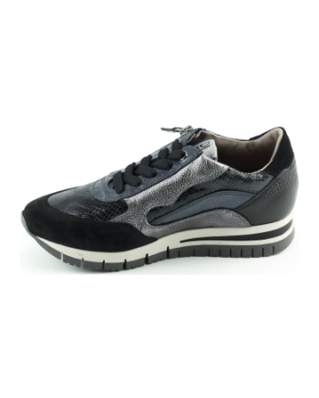 DL Sport 6725 sneakers zwart combinatie