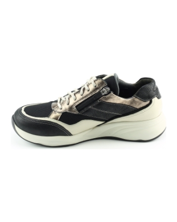 Durea 6308 608 sneakers zwart combinatie