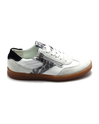 Waldlaufer 704005 sneakers wit combinatie