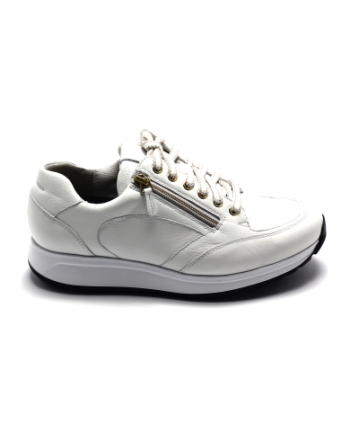 Durea 6322 608 sneakers wit combinatie