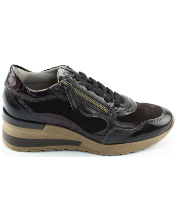 DL Sport 7164 090 sneakers donkerbruin