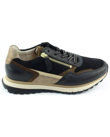 Gabor 6029.01.002 sneakers zwart combinatie