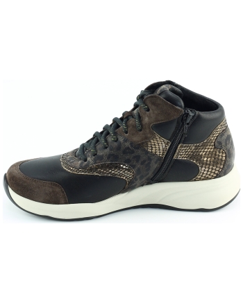 Durea 9835 605 sneakers zwart combinatie