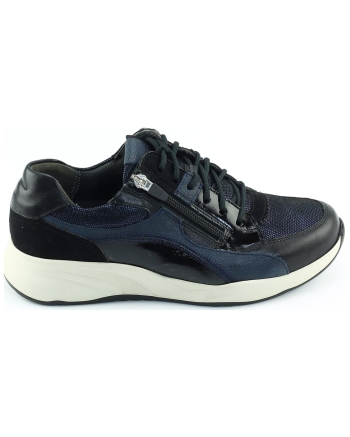 Durea 6318 605 sneakers zwart combinatie
