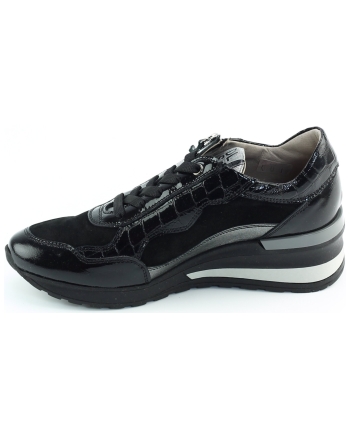 DL Sport 6751 sneakers zwart combinatie