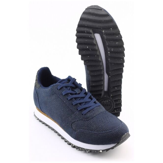 blauwe dames sneakers