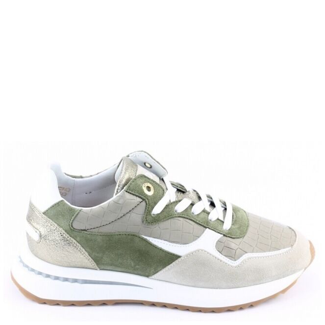 Australische persoon tapijt intelligentie Floris van Bommel 85351 groen dames sneakers | Theo Jansen Schoenen