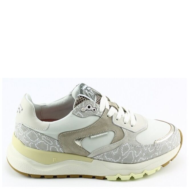 Floris van Bommel Floris van Bommel SFW-10164 Taupe 34-01 Taupe Floris van Bommel SFW-10164 taupe dames sneakers | Theo Jansen Schoenen