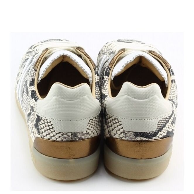 Via Vai Via Vai 62394 Beige 03-204 Cobra Roccia Via Vai 62394 beige dames sneakers | Theo Jansen Schoenen