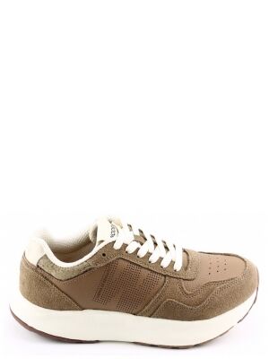 Woden Woden mathilde runner leather Bruin