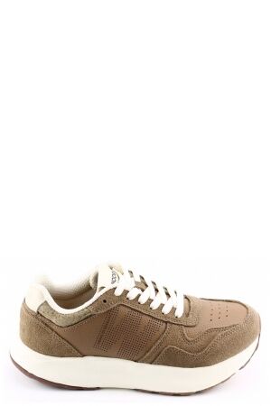 Woden Woden mathilde runner leather Bruin 350 cortado