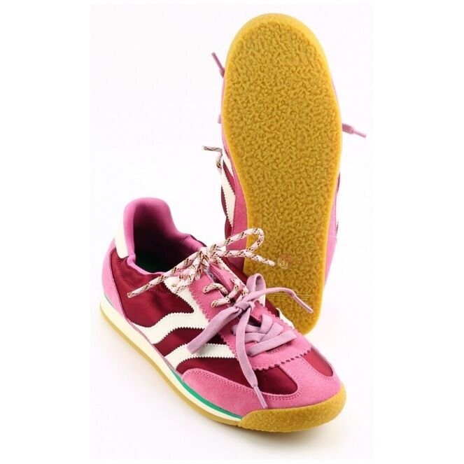 Maripe Maripe Pure Rood var 4 burgundy Maripe Pure rood dames sneakers | Theo Jansen Schoenen