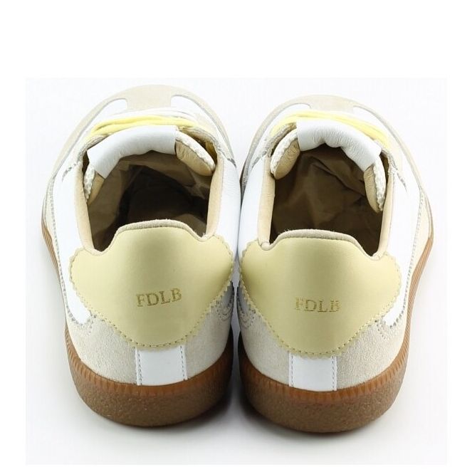 Fred de la bretoniere Fred de la bretoniere pearl sign mix2 Wit 3000 white Fred de la bretoniere pearl sign mix2 wit dames sneakers | Theo Jansen Schoenen