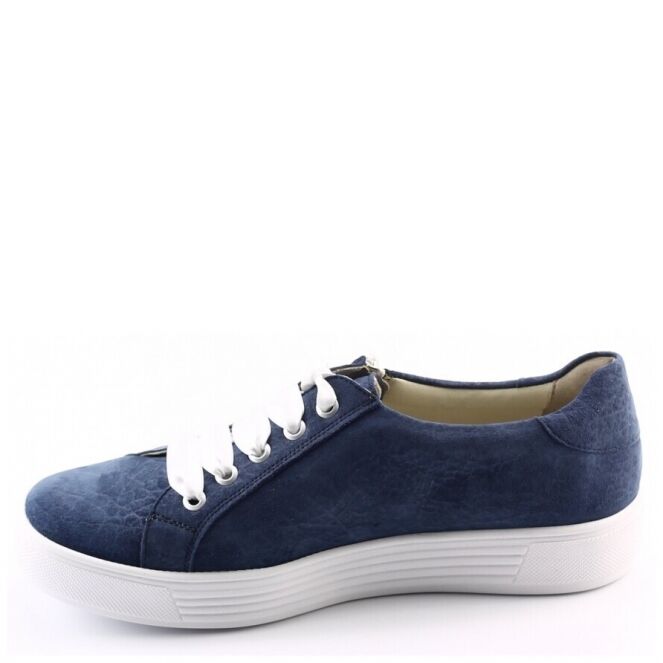 Solidus 32019 blauw dames veterschoenen Theo Jansen Schoenen