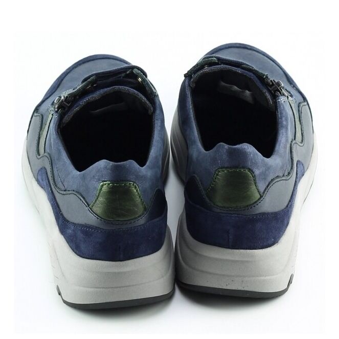 Solidus Solidus 66034 Blauw 80768 saphir Solidus 66034 blauw dames veterschoenen  | Theo Jansen Schoenen