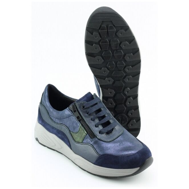 Solidus Solidus 66034 Blauw 80768 saphir Solidus 66034 blauw dames veterschoenen  | Theo Jansen Schoenen