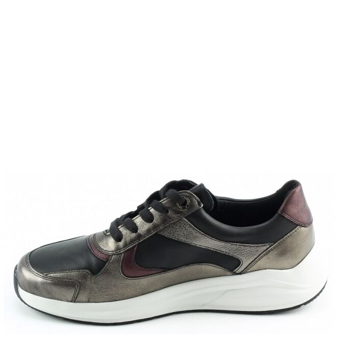 Solidus Solidus 54501 Zwart 90452 green multi Solidus 54501 zwart dames veterschoenen | Theo Jansen Schoenen