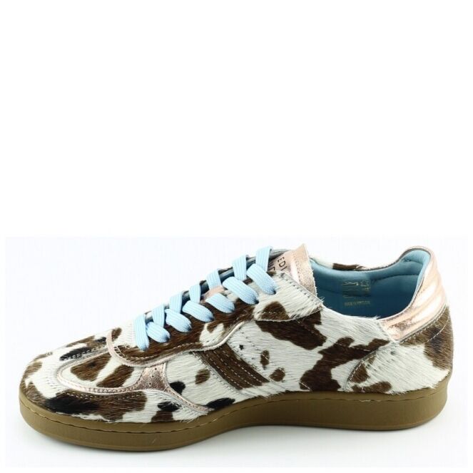 Piedi Nudi Piedi Nudi imola 01.18 Bruin cow rose Piedi Nudi imola 01.18 bruin dames veterschoenen  | Theo Jansen Schoenen