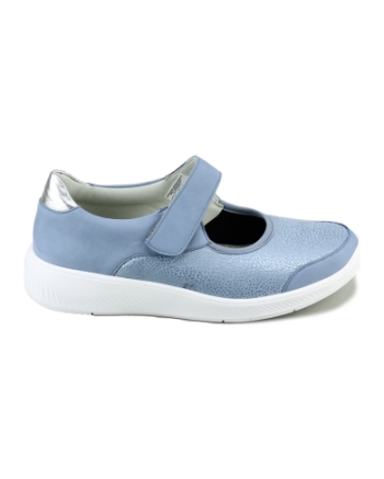 Solidus 56501 bandschoenen blauw