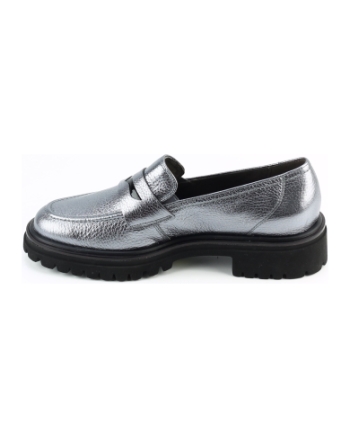 Paul Green 1120 instappers en loafers lood oud zilver
