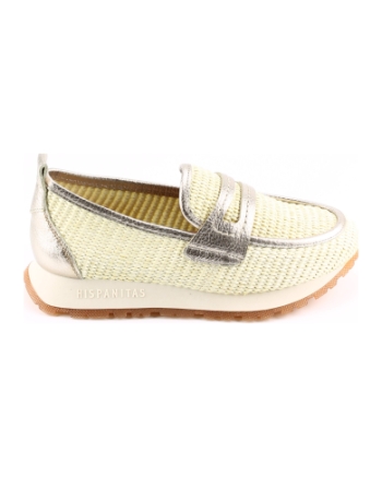 Hispanitas 254043 instappers en loafers beige multi