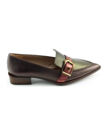 Hispanitas 254262 instappers en loafers groen combinatie