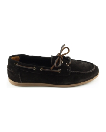Semerdjian napoli camoscio instappers en loafers donkerbruin