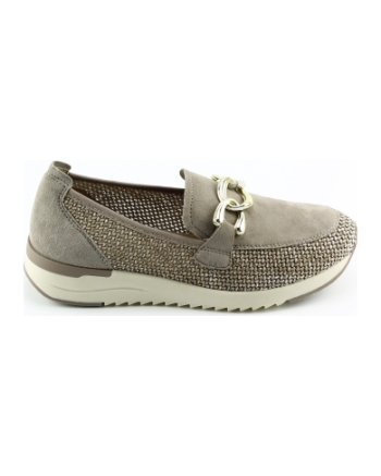 Caprice 24505 instappers en loafers taupe