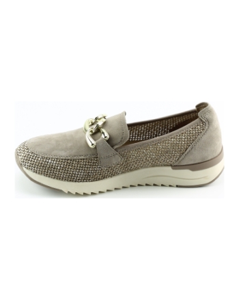 Caprice 24505 instappers en loafers taupe