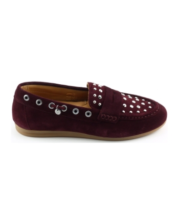 Via Vai 62421 instappers en loafers rood