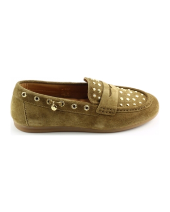 Via Vai 62421 instappers en loafers taupe