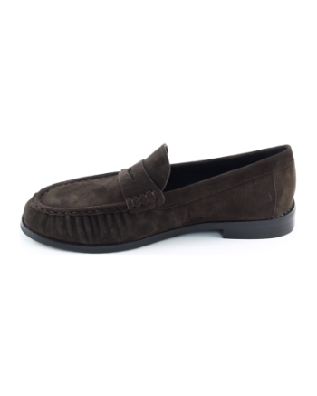 Di Lauro Delizia instappers en loafers donkerbruin