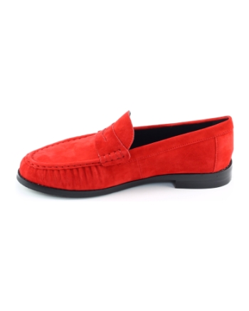 Di Lauro Delizia instappers en loafers rood