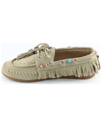 Miss Behave zayly instappers en loafers beige