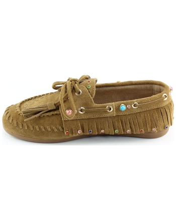 Miss Behave zayly instappers en loafers cognac