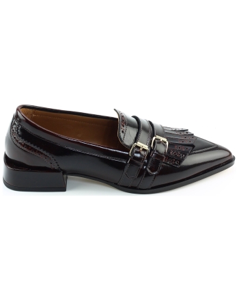 Via Vai Jazz Lucy 62431 instappers en loafers donkerbruin