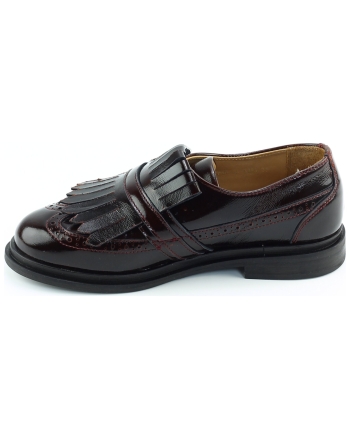 Via Vai Fae Luca 62450 instappers en loafers donkerbruin