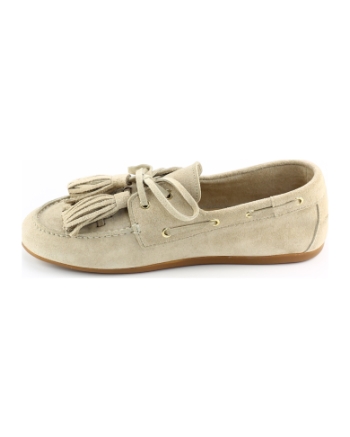 Miss Behave Jeanne 6 instappers en loafers beige