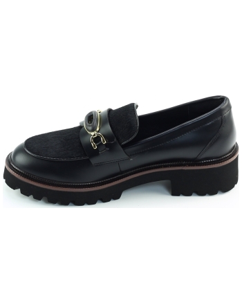 Gioia Amelia instappers en loafers zwart