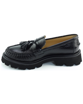 Gioia Aila instappers en loafers zwart