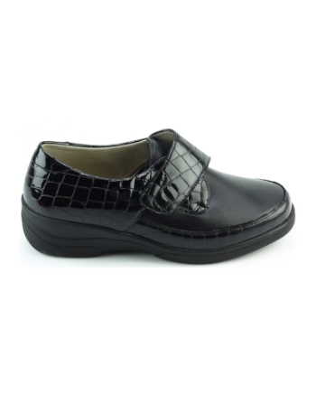 Solidus 26530 instappers en loafers zwart