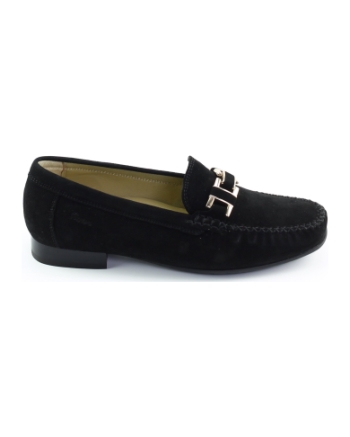 Sioux 116939 Cambria instappers en loafers zwart