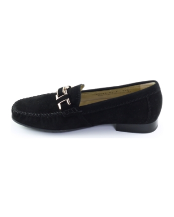 Sioux 116939 Cambria instappers en loafers zwart