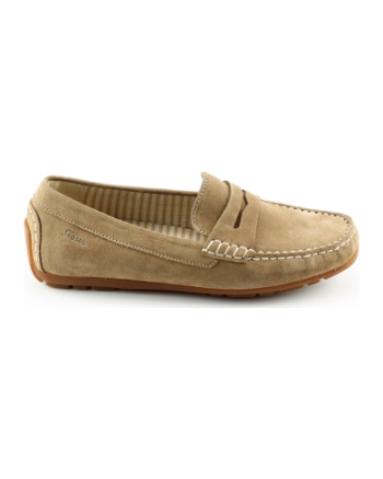 Sioux 214033 carmona instappers en loafers caramel