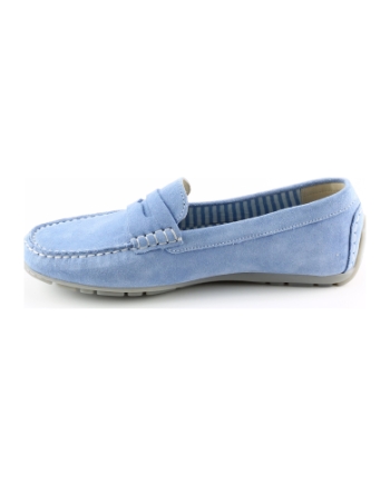 Sioux 214033 carmona instappers en loafers blauw