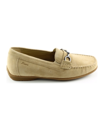 Sioux 40162 Cortizia instappers en loafers beige