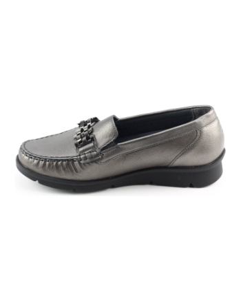 Waldlaufer 693506 instappers en loafers lood oud zilver