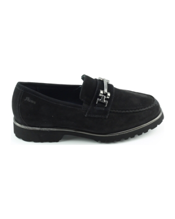 Sioux 3141350 meredith instappers en loafers zwart