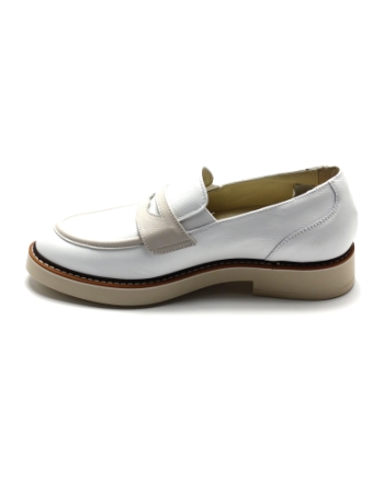 DL Sport 7033 instappers en loafers wit combinatie