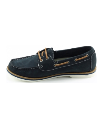 Sioux 416741 nakimba instappers en loafers donkerblauw